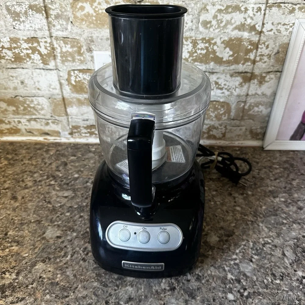KitchenAid Food Processor KFP715OB2 Kitchen Aid Tested Black 7 Cups 56oz